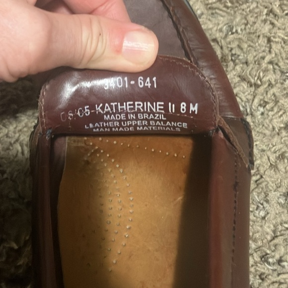 Bass weejuns loafer brown leather Katherine 8 - Picture 7 of 8